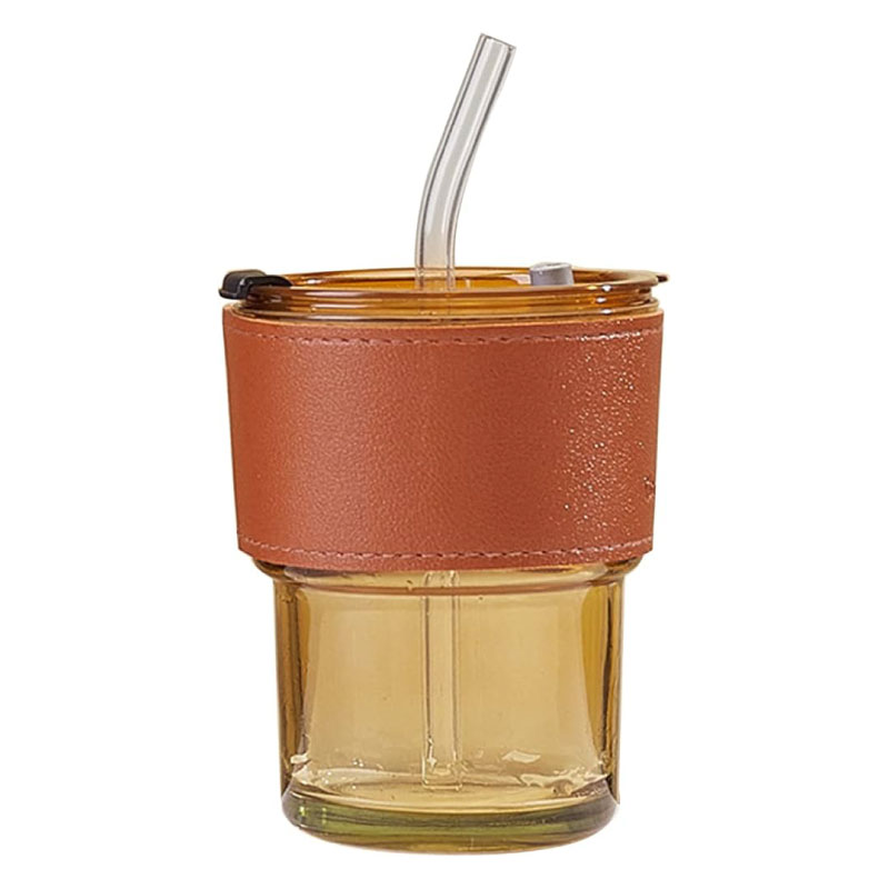 Vaso cafetero marrón